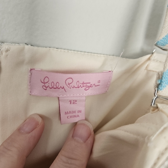 Lilly Pulitzer Women’s Remi Removable Straps mini Dress Size 12 - Picture 8 of 9